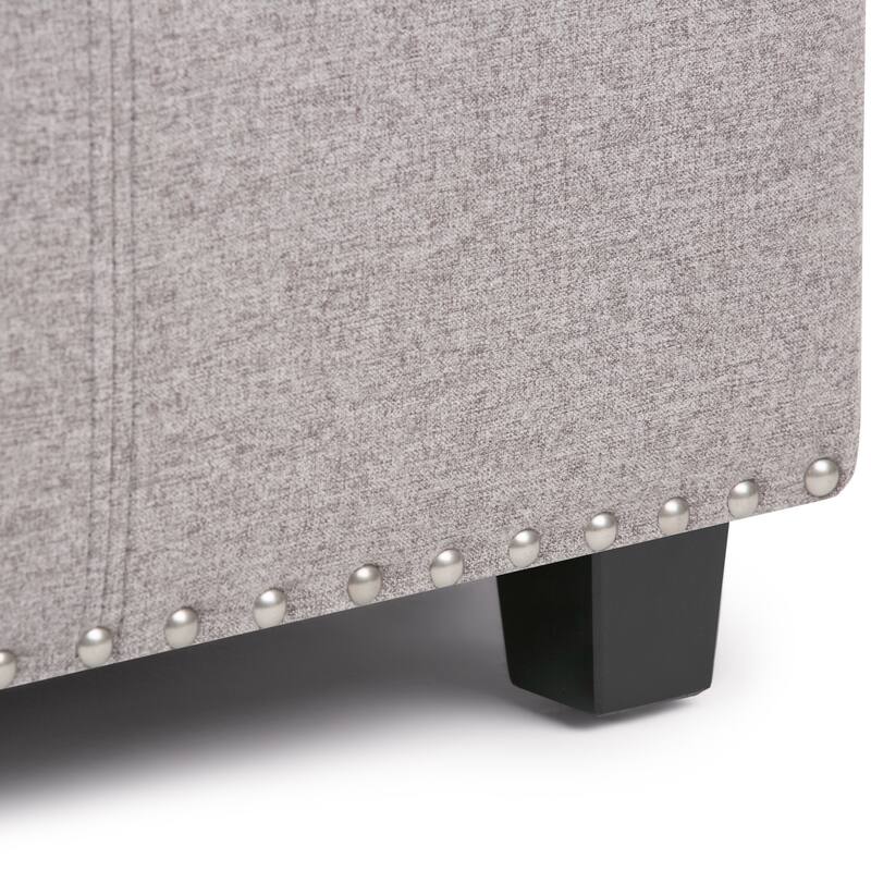 WYNDENHALL Stanford Upholstered Storage Ottoman