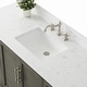 preview thumbnail 17 of 29, Vanity Art 60" Single Sink Bathroom Vanity with Top & Backsplash