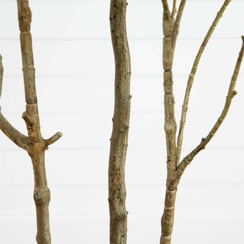 Minimalist Japanese Pieris Artificial Potted Tree - 7'