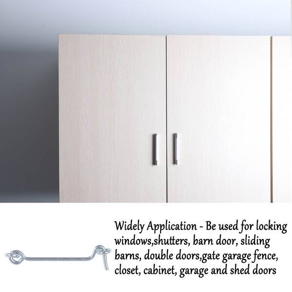 Shop 3 Inch Cabin Hook Eye Latch Privacy Hook Door Lock Plating