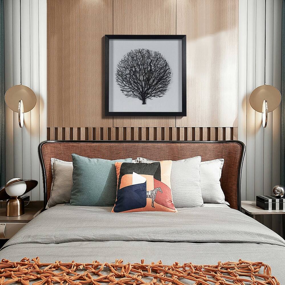 HUJI Withered Tree Shadow Box Wall Decor