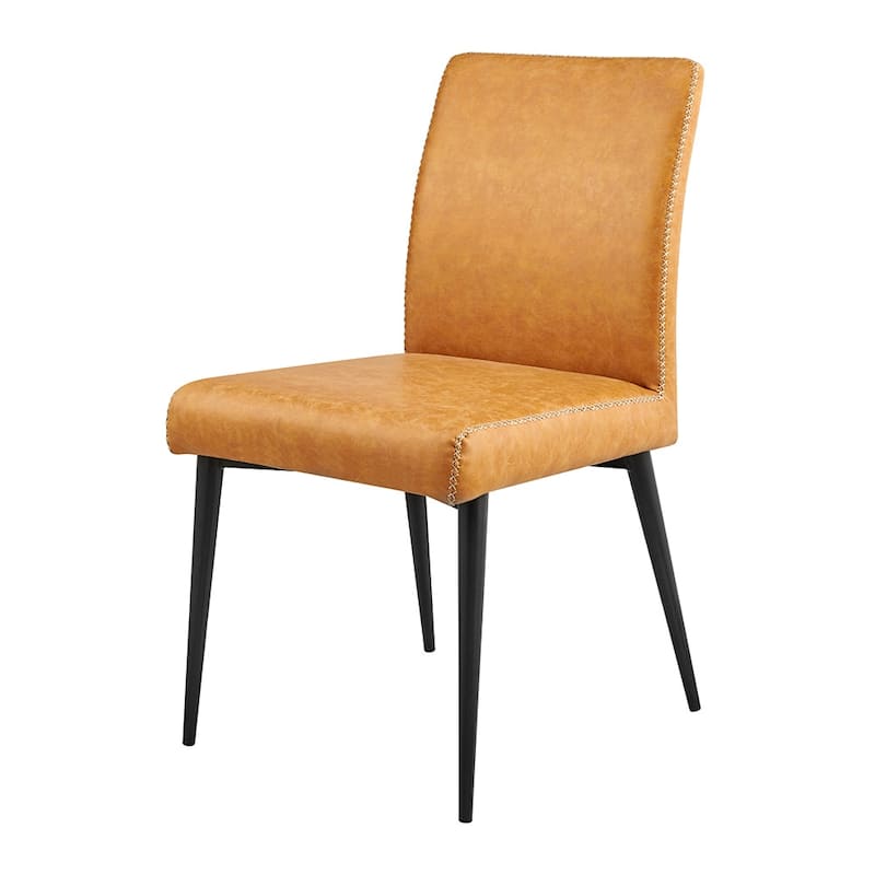 NPD Furniture Kevin Faux Leather Dining Side Chair (Set of 2)