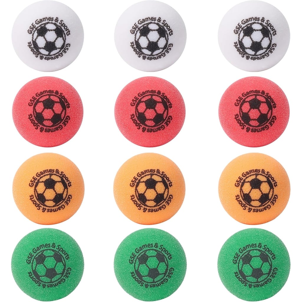 GSE™ 12-Pack 1.365" Regulation Size Table Soccer Foosball Table Replacement Balls