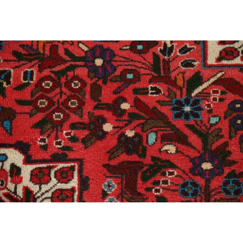 Floral Lilian Persian Area Rug Handmade Wool Carpet - 4'6" x 6'7"