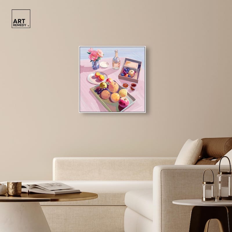 Fresh Fruits Canvas by Art Remedy