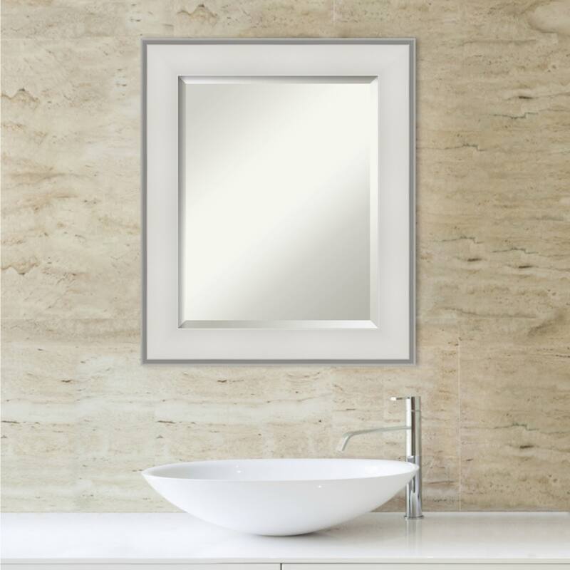 Beveled Bathroom Wall Mirror - Imperial Frame