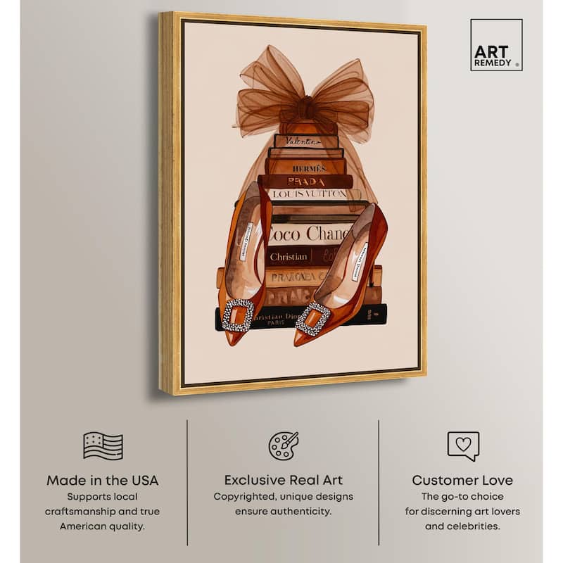 Luxury Lit Canvas by Art Remedy