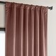 preview thumbnail 80 of 125, Exclusive Fabrics Heritage Plush Velvet Curtain (1 Panel)