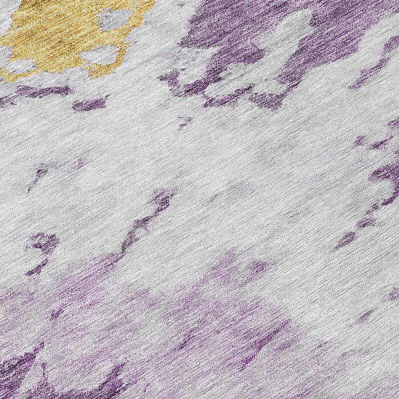 Machine Washable Indoor/ Outdoor Chantille Tie Dye Modern Rug