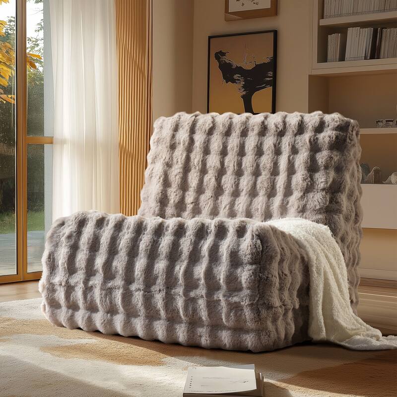 OVIOS Luxury Plush Bean Bag Ultra-Soft Chair