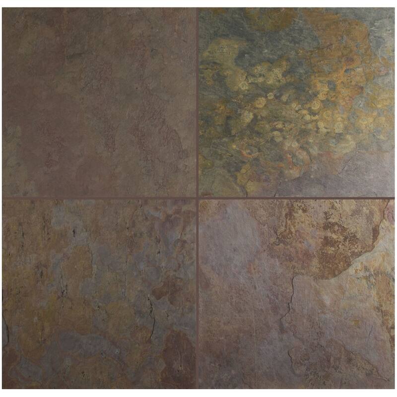 Ackland AKTLT12X12G-PL 12" x 12" Stone Solid Floor and Wall Tile -