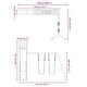 preview thumbnail 12 of 21, vidaXL Swing Set Outdoor Backyard Wooden Playground Equipment for Kids Age 3-8