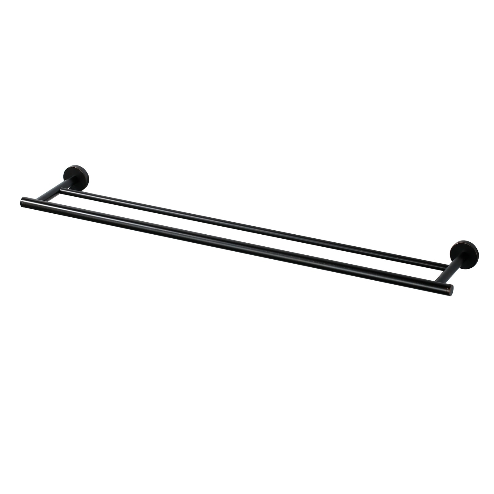 WOWOW Wall Mounted Stainless Steel Double Towel Bar