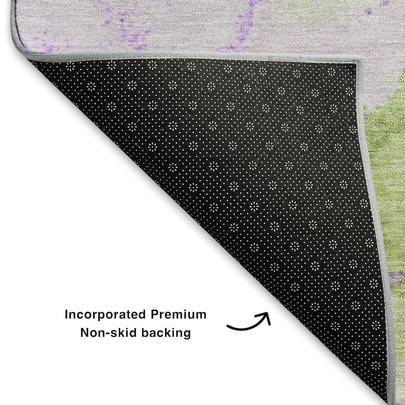 Premium Washable Super Soft Contemporary Mayfield Rug