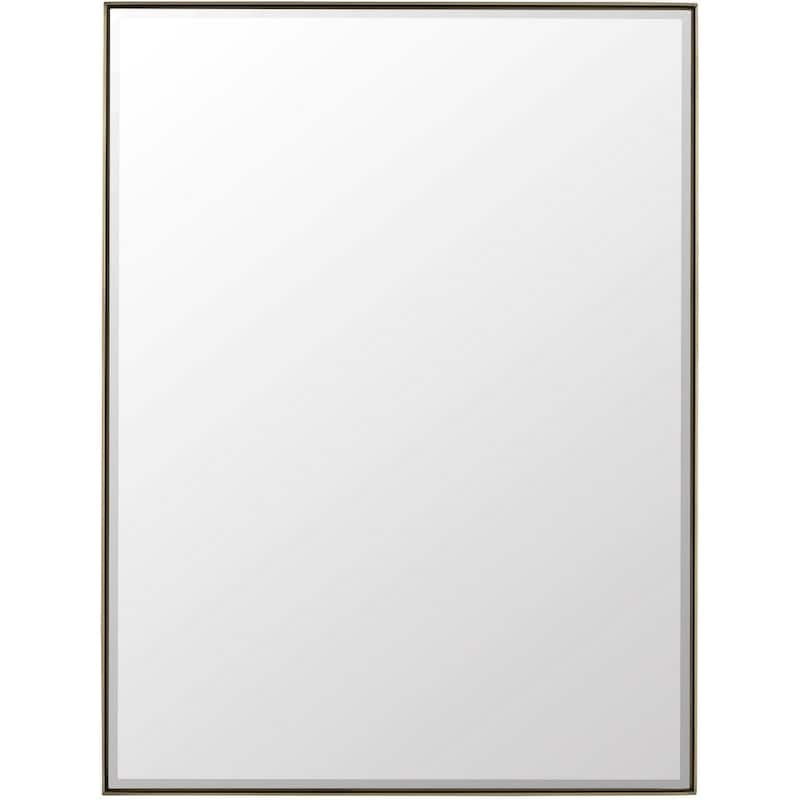 James Martin Vanities 715-M30 Rohe 30" W x 40" H Rectangular Stainless - Champagne Brass