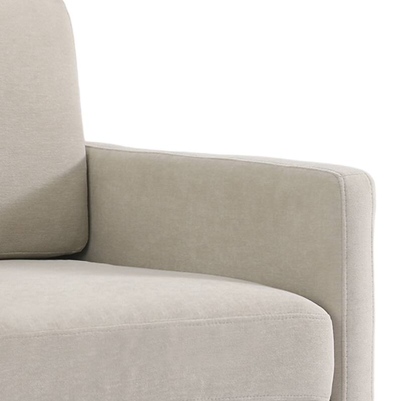 Modern Upholstered Swivel Accent Armchair Set of 2