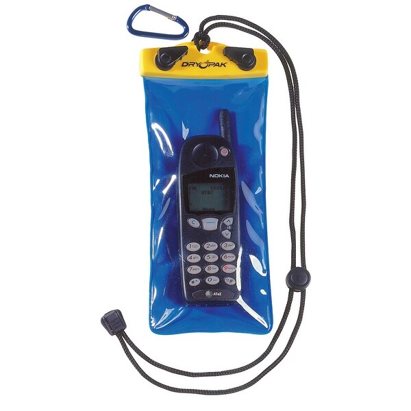 Dry Pak Cell Phone Case - Clear/Blue - 4" x 8"