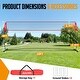 preview thumbnail 13 of 12, Zealfeel 12ft Portable Volleyball Net: Height Adjustable Training Set with Carry Bag for Outdoors