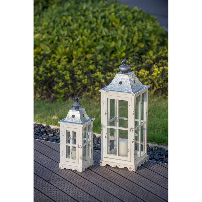 Hurricane Lantern Holder Decor