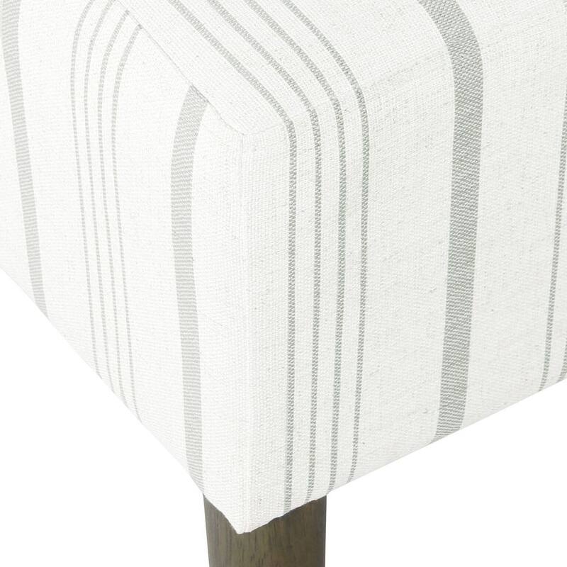 HomePop Modern Armless Dining Accent Chair