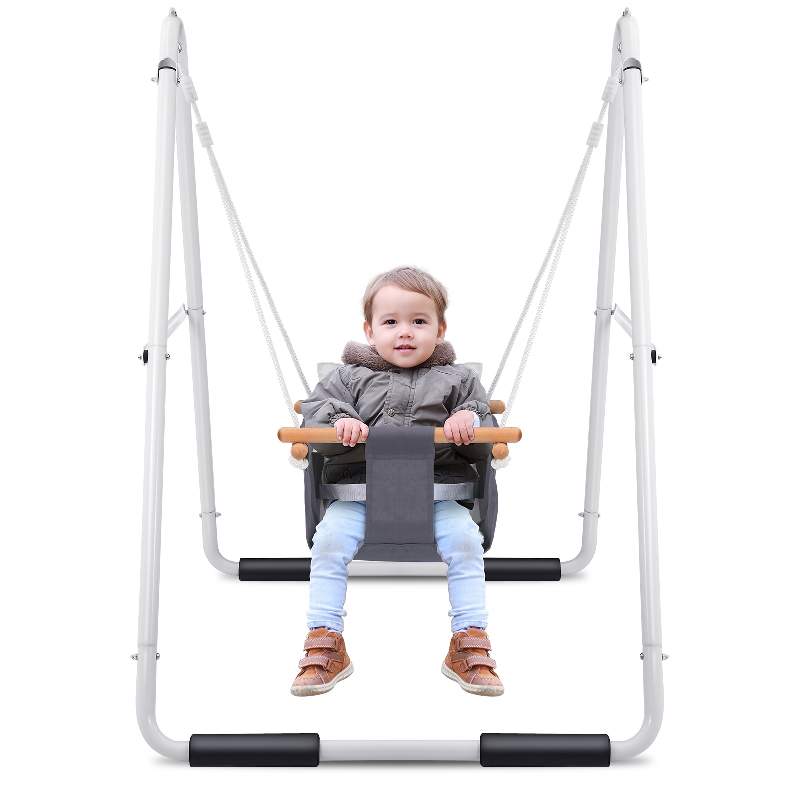 Swing set for baby and toddler discount