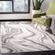 SAFAVIEH Craft Clytie Modern Abstract Marble Pattern Rug