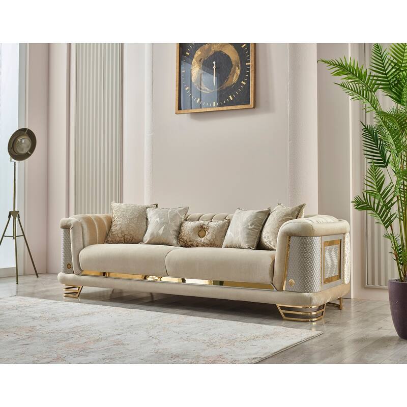 Reise 3 Pieces Living Room Sets 2 Sofa 1 Chair