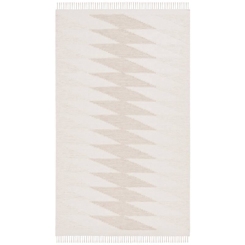 SAFAVIEH Kilim Pam Transitional Wool Rug - 8' x 10' - Taupe/Ivory