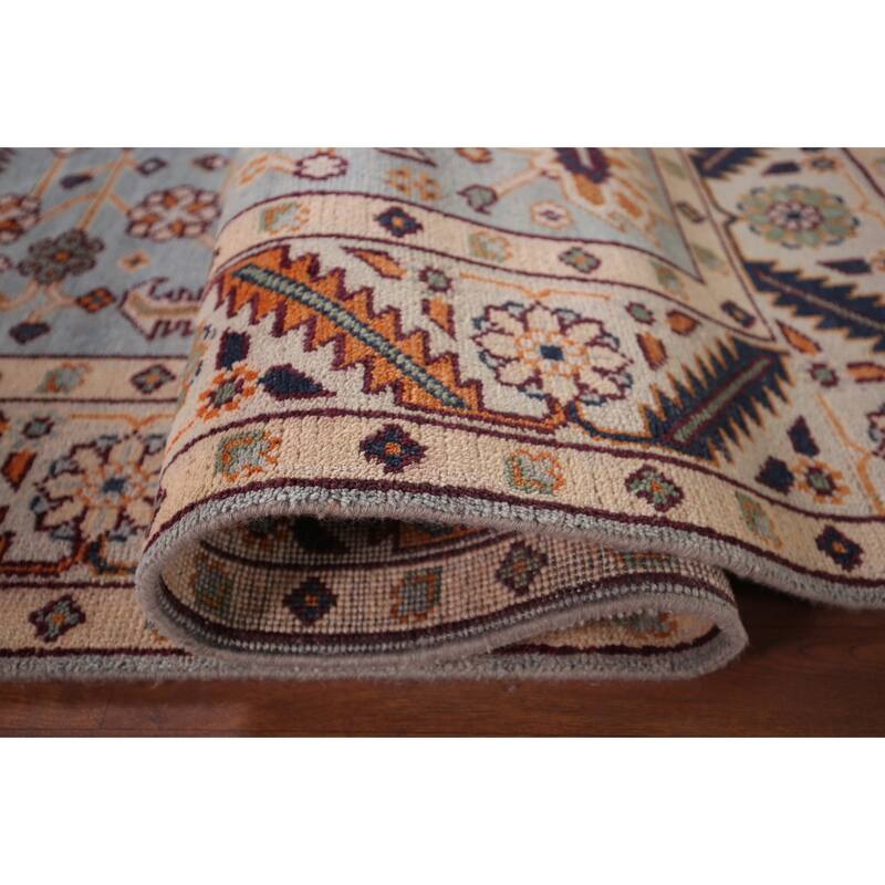 Oushak Oriental Area Rug Hand-Knotted Wool Carpet - 7'7"x 9'10"