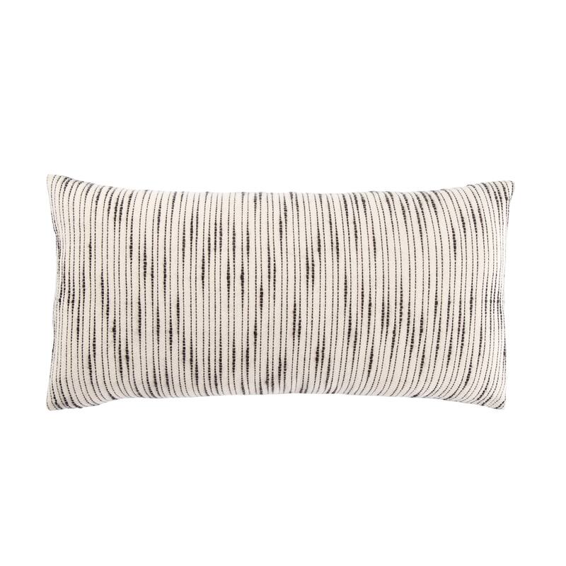 The Curated Nomad Otis Stripe Lumbar Pillow
