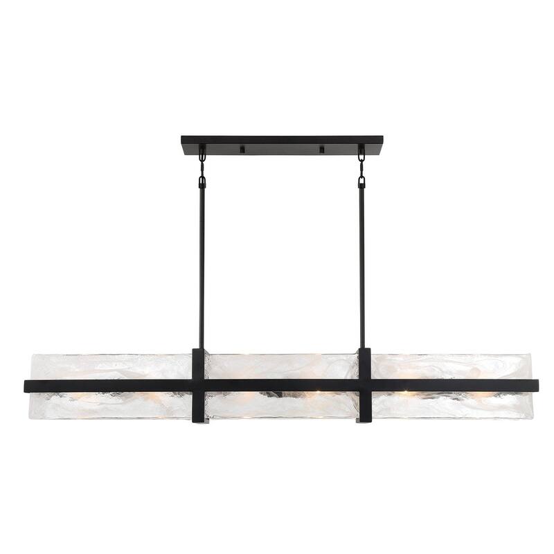 Minka Lavery 3617 Cloud Break 12 Light 48" Wide Linear Chandelier