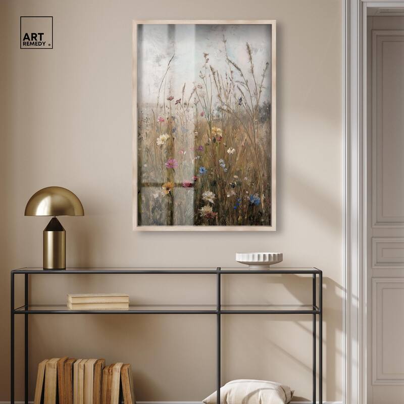 Field of Forgotten Dreams I Shadowbox by Art Remedy