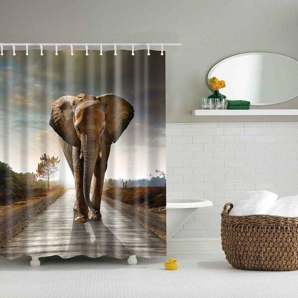 Shop Shower Curtain 3d Printing Shower Curtain Waterproof