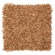 preview thumbnail 39 of 116, SAFAVIEH Handmade Leather Shag Alois Modern Rug 5' Square - Light Gold - Square