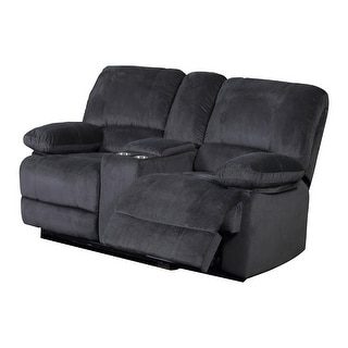 Kevin Brown Reclining Loveseat with Console