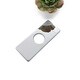 preview thumbnail 13 of 28, Stylish Single-Hole Bathroom Faucet Plate A-801 - 6 1/8"x 2 1/2"
