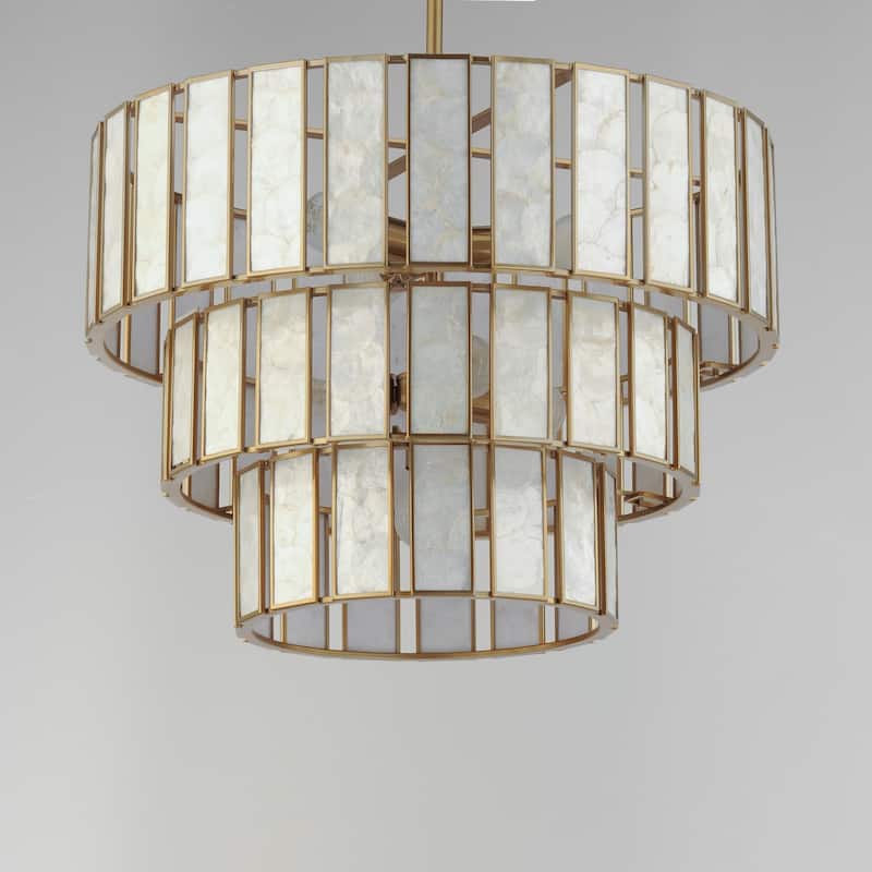 Maxim 12808 Miramar 7 Light 26" Wide Waterfall Chandelier
