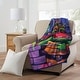 preview thumbnail 4 of 3, Teenage Mutant Ninja Turtles Mm Mayhem Rules Micro Raschel Throw Blanket