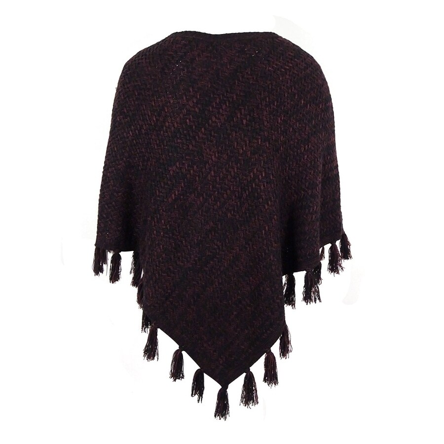 women's plus size poncho sweater