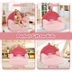 preview thumbnail 6 of 8, Gymax Kids Couch Toddler Foam Sofa w/ Soft & Machine-Washable Teddy