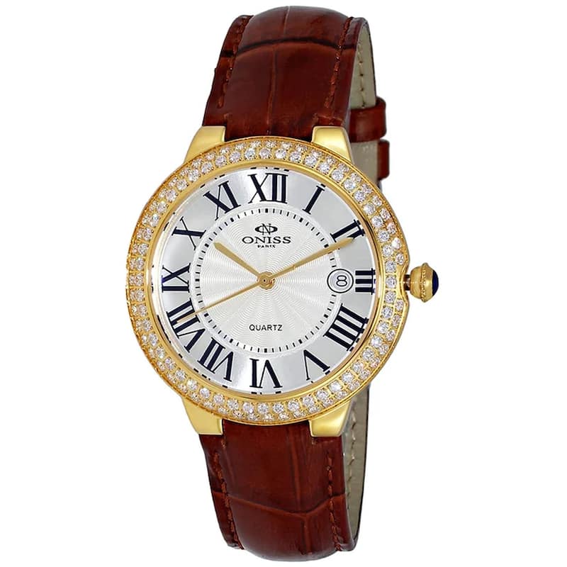Oniss Women's Amor Blue Dial Watch - ON1111-LRGBU - 6 (36)
