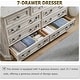 preview thumbnail 99 of 102, Farmhouse Drawers Dresser, Wood Chest of Drawers, Dressers Organizer