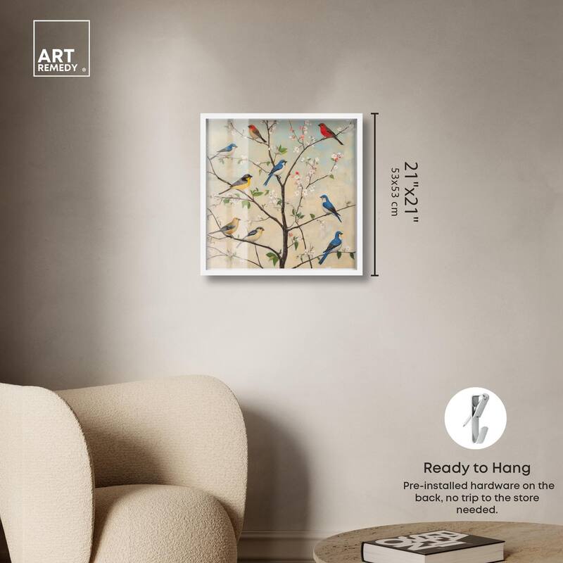 Arboreal Aria I Shadowbox by Art Remedy