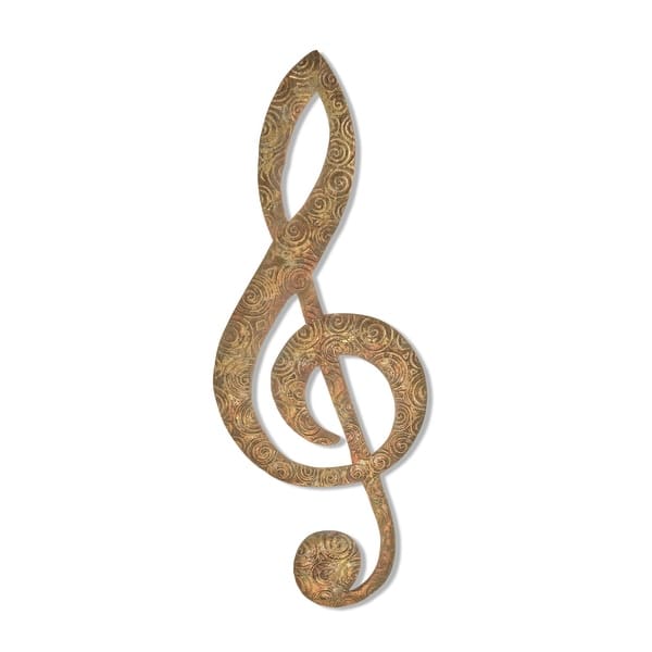 Music Note Wall Decor On Sale Overstock 18255152 Vinyl wall decal music note heart ornament сlef stickers (3330ig). usd