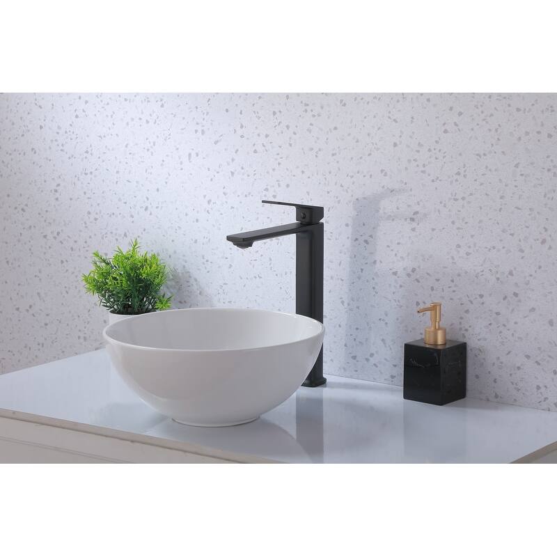 Elegant Lighting FAV-1005 Lena 1.5 GPM Vessel Single Hole Bathroom