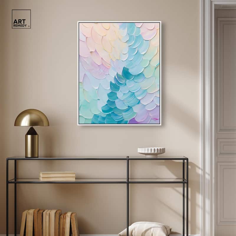 Mermaid Scales Canvas by Art Remedy