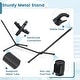 preview thumbnail 9 of 7, Costway 10.5FT Heavy Duty Stand with Portable Hammock, Stand & - See Details
