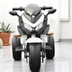 preview thumbnail 13 of 58, 12V Kids Electric Ride-On Motorcycle with Manual Throttle, LED Wheel Lights, Bluetooth Music- Battery Powered Motorbike