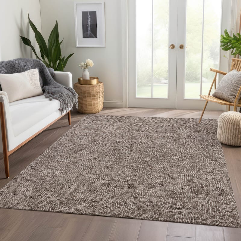 Premium Washable Super Soft Geo Hatchy Mayfield Rug
