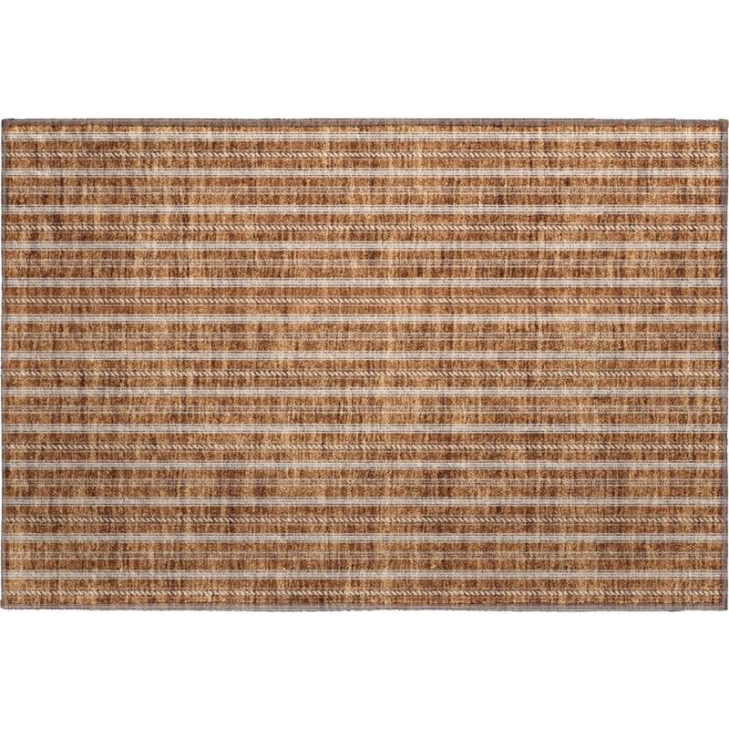 Premium Washable Super Soft Stripe Mayfield Rug